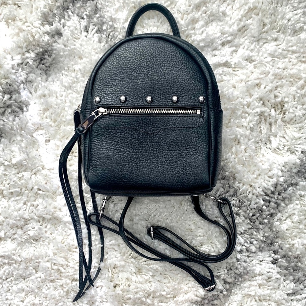 Rebecca Minkoff Studded Leather Mini Backpack